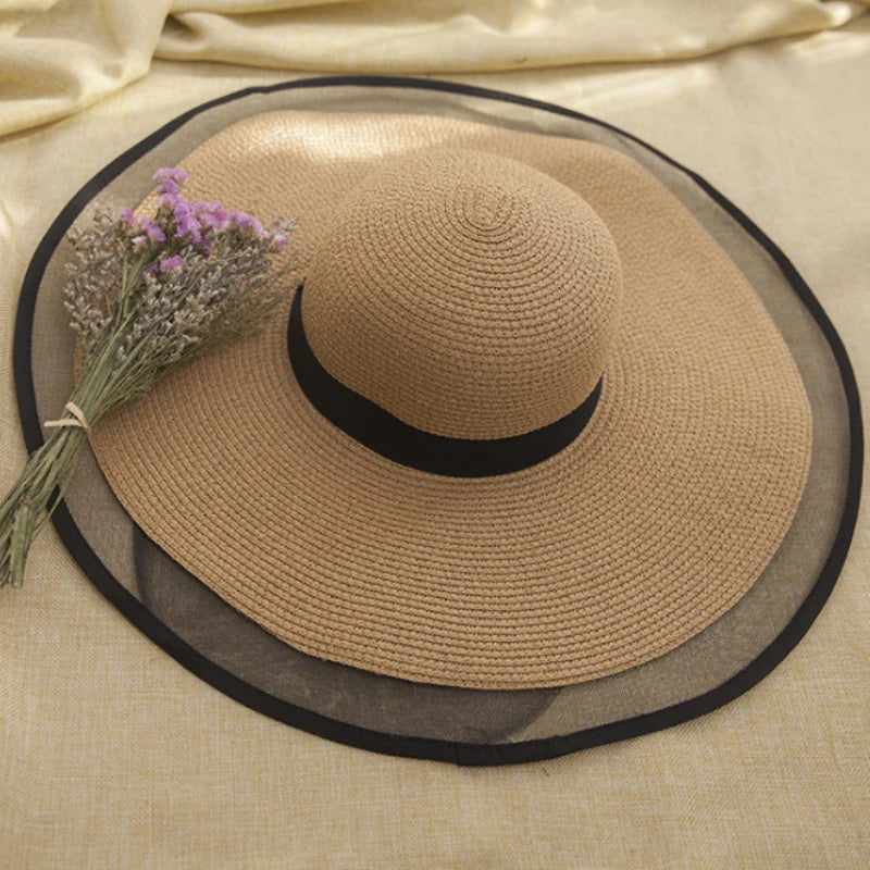 Summer Anti-UV Wide Brim Hat – Elegant Sun Protection