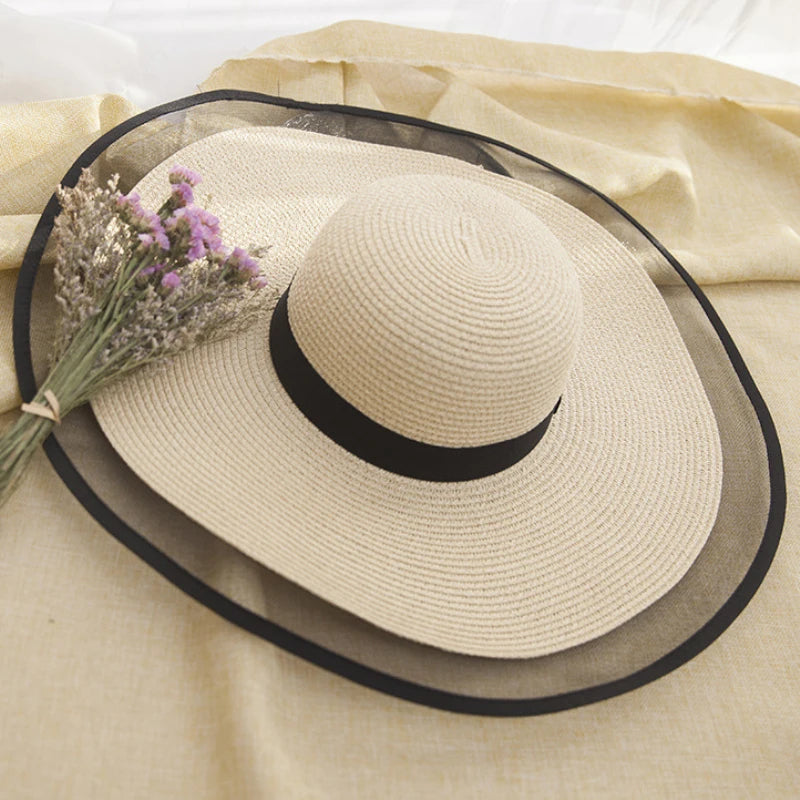 Summer Anti-UV Wide Brim Hat – Elegant Sun Protection