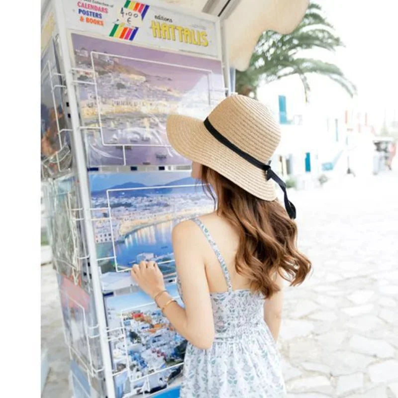 Wide Brim Summer Sun Hat – Stylish UV Protection