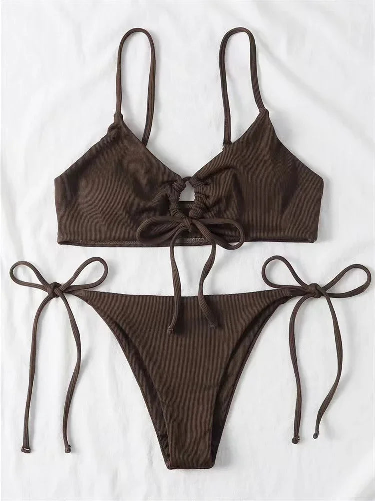 Sexy Brazilian Bikini | Low-Waist Two-Piece Swimsuit.